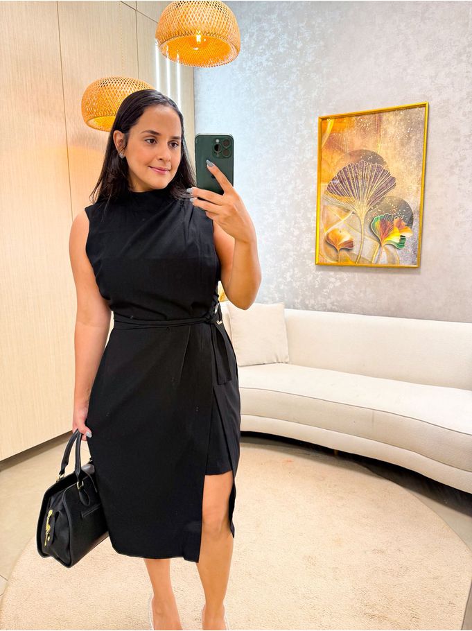 Vestido Marina Preto