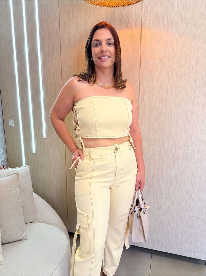 Conjunto Suzani Amarelo