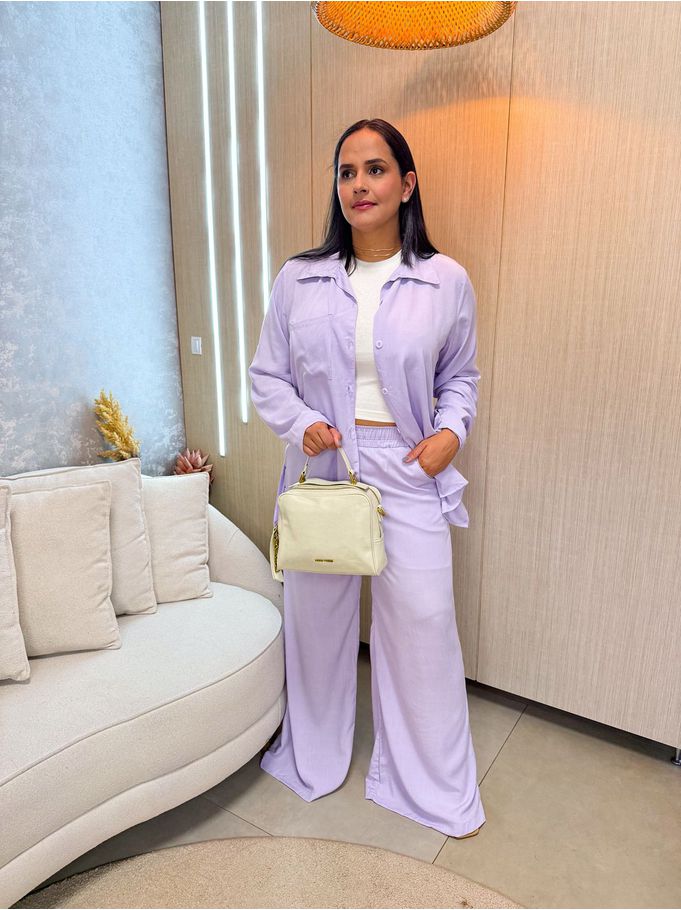 Conjunto Melissa Lilás 