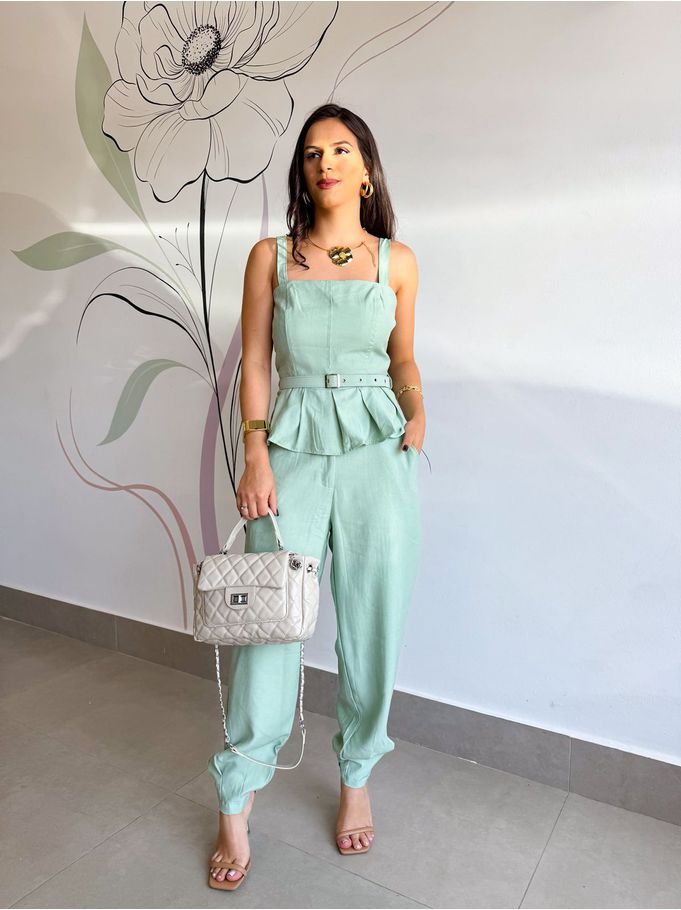 Conjunto Clara Verde água