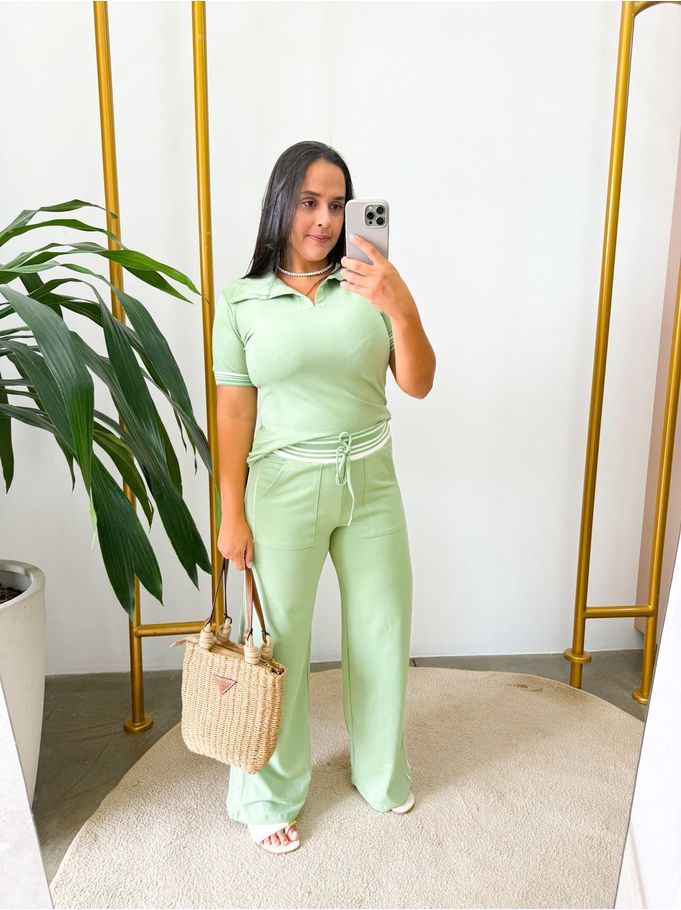 Conjunto Moletinho Brida Verde