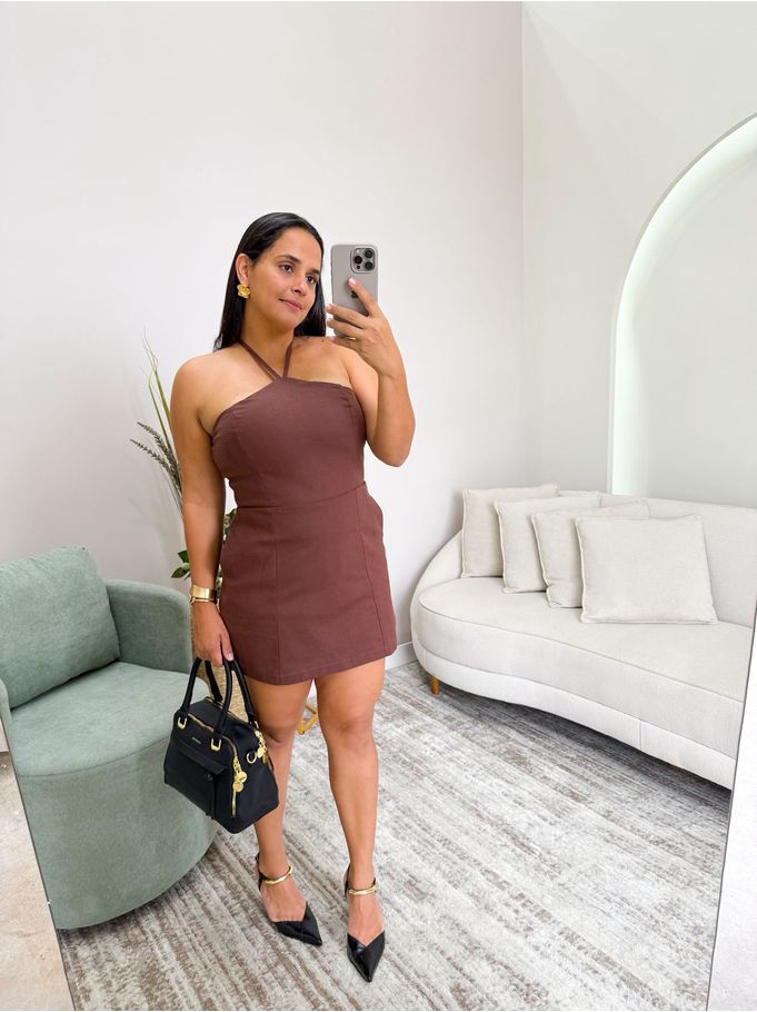 Macaquinho Senna Marrom