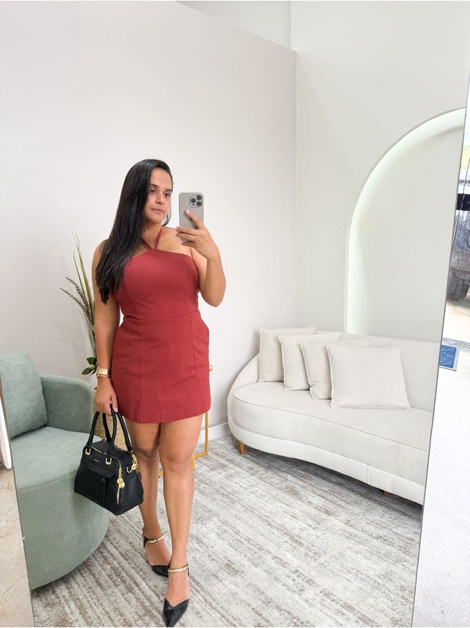 Macaquinho Senna Terra Cota