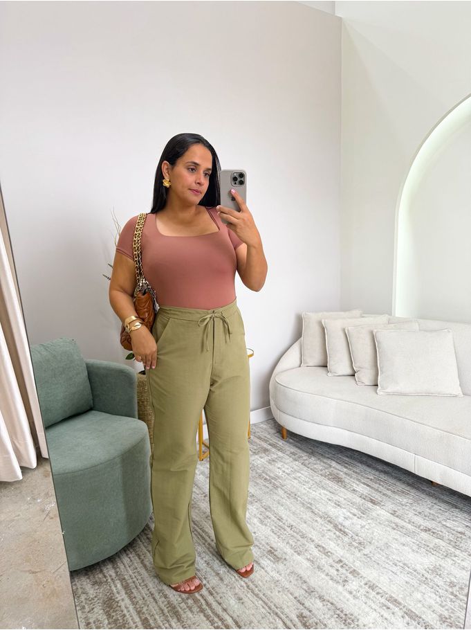 Calça Sofi Verde Amarração