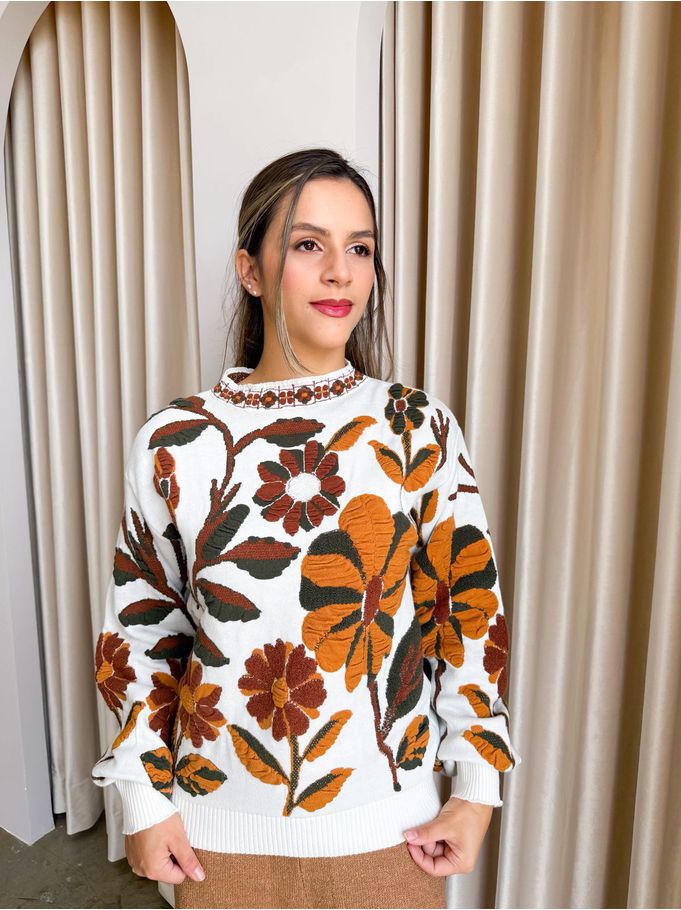 Tricot Premium Rubi Branco 