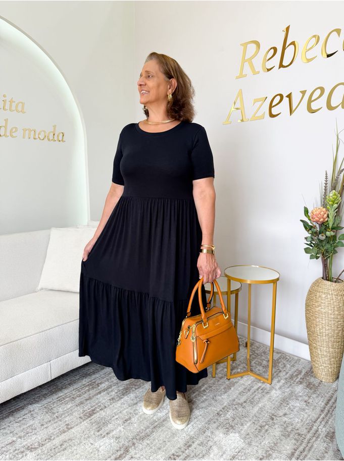 Vestido Rute Preto 