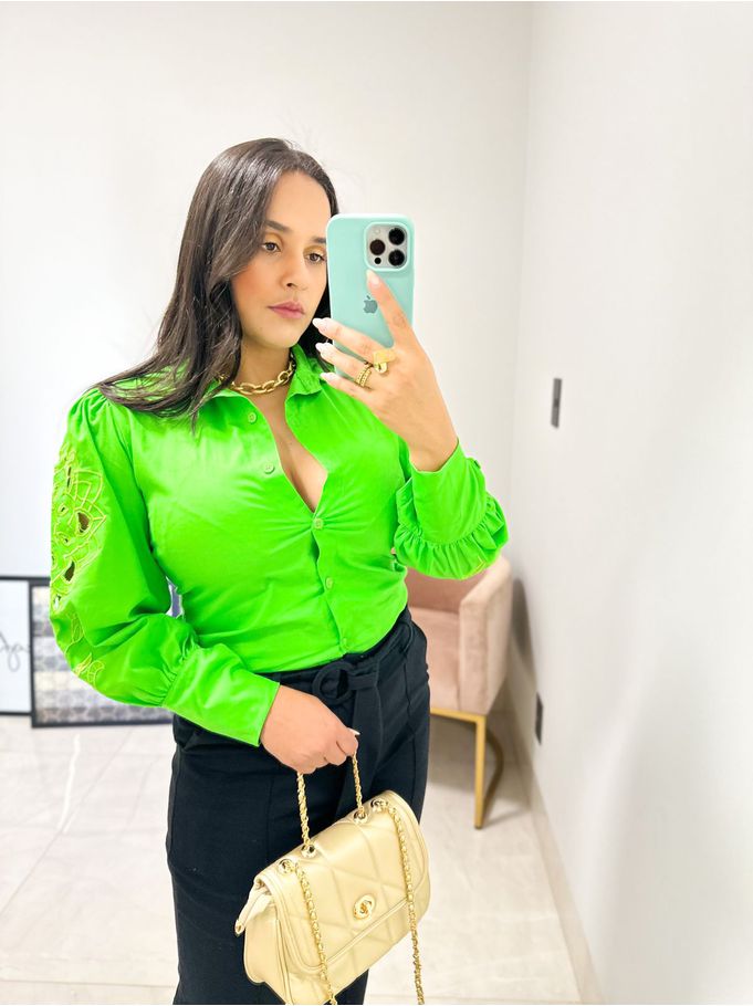 Camisa Carmélia verde