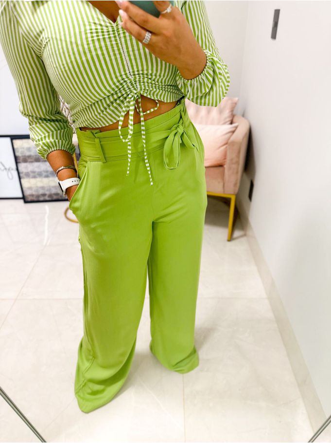 Calça Zara Verde