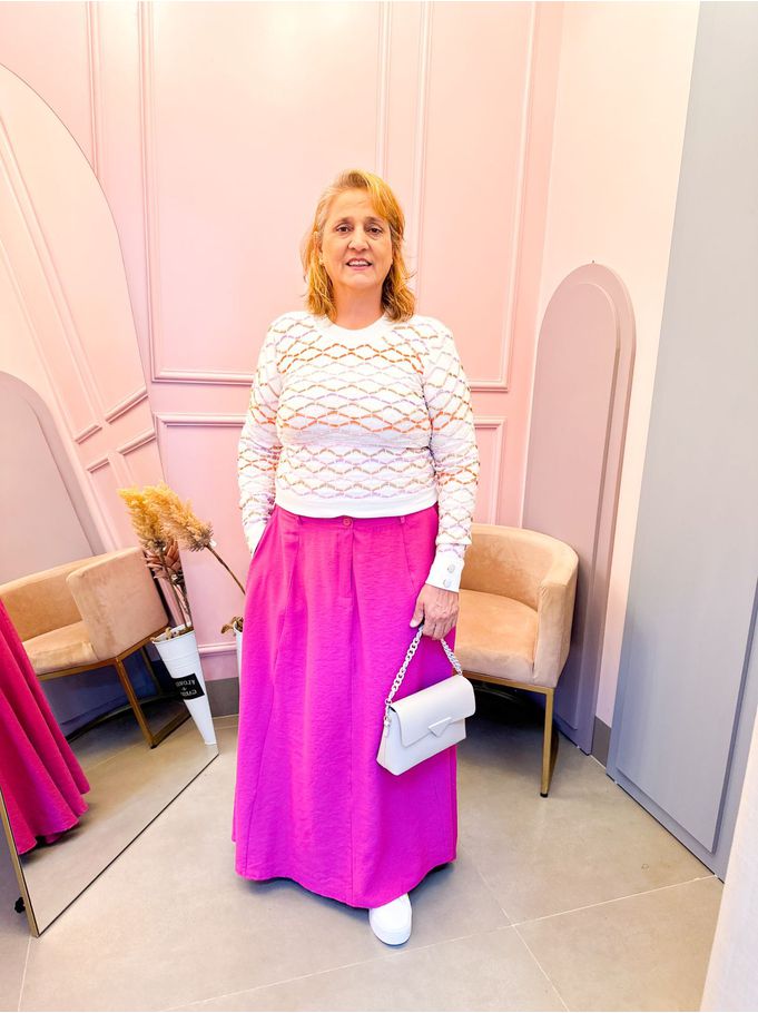 Saia Maria plus Pink