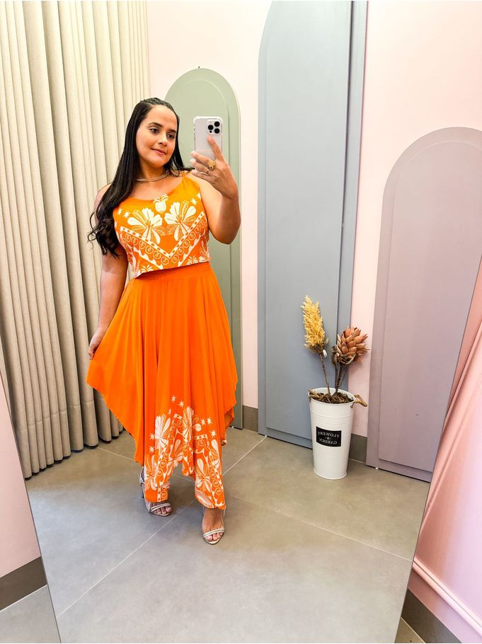 Conjunto Egito Laranja