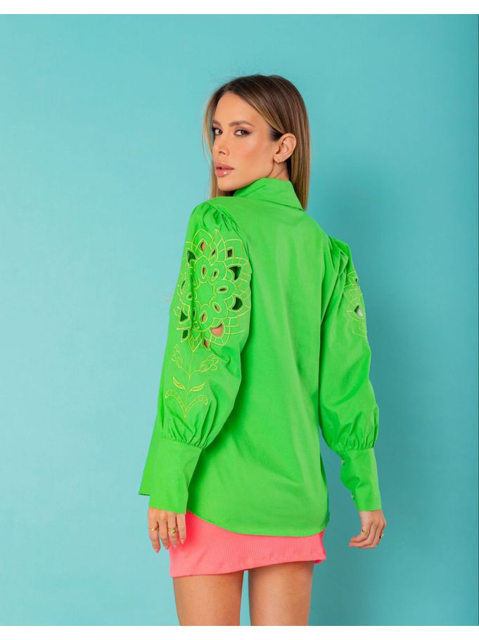 Camisa Carmélia verde