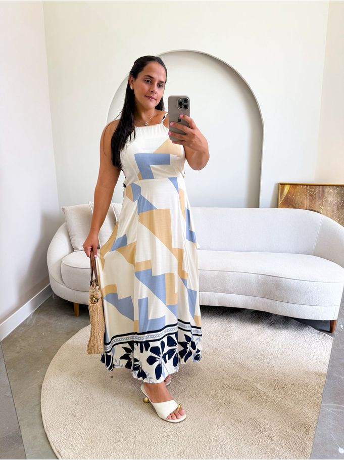 Vestido Sabrina Azul