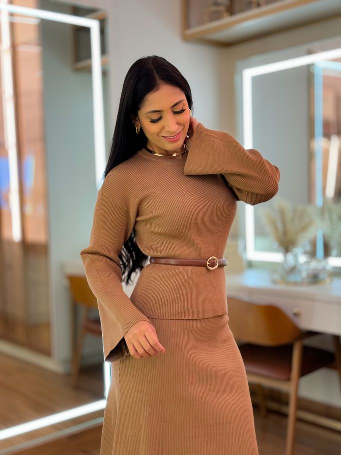 Cinto Charlotte Marrom