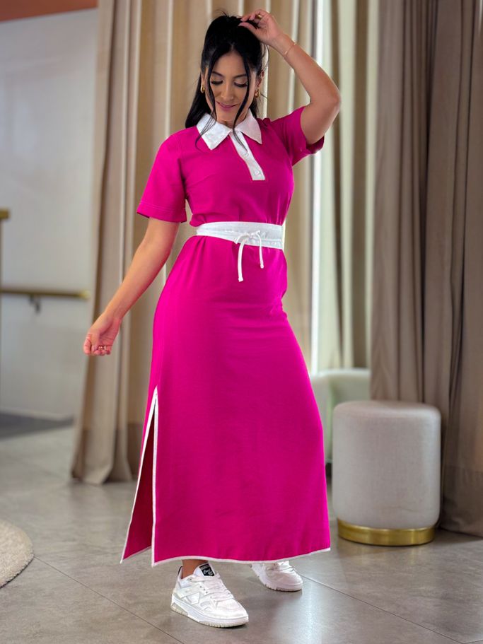 Vestido Adriana Fucsia