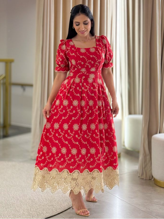 Vestido Mavi Vermelho