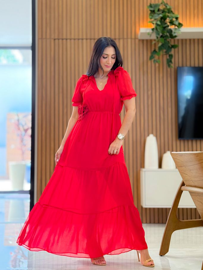 Vestido Heloisa Vermelho