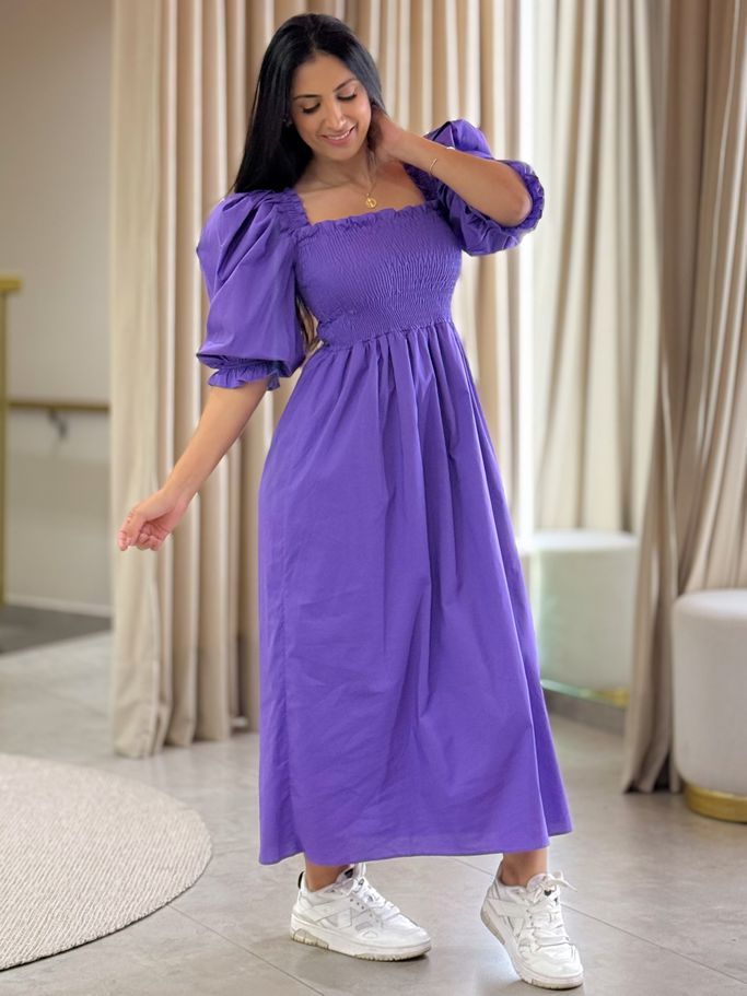 Vestido Thassia Roxo