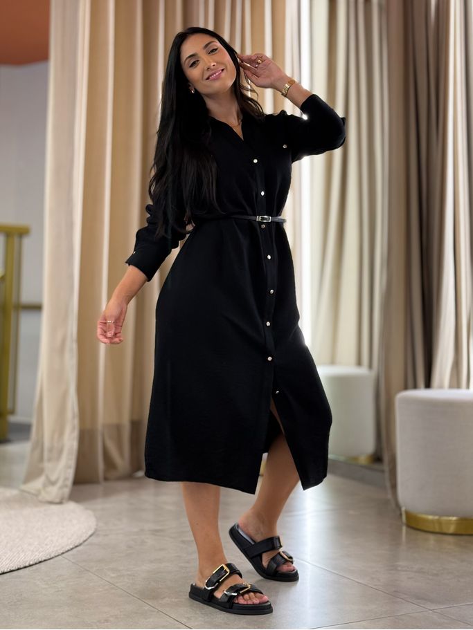 Vestido Cristina Preto