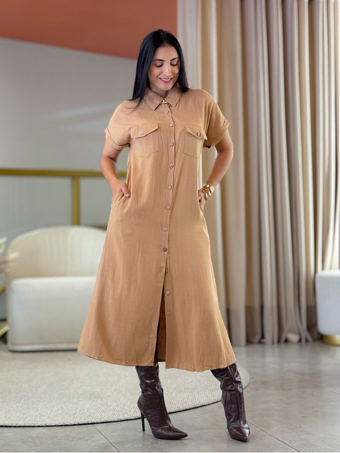 Vestido Luana Capuccino
