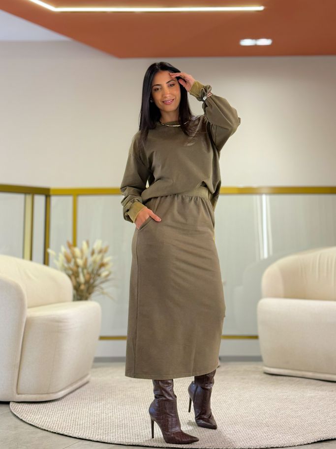 Conjunto Maju Verde Estonado