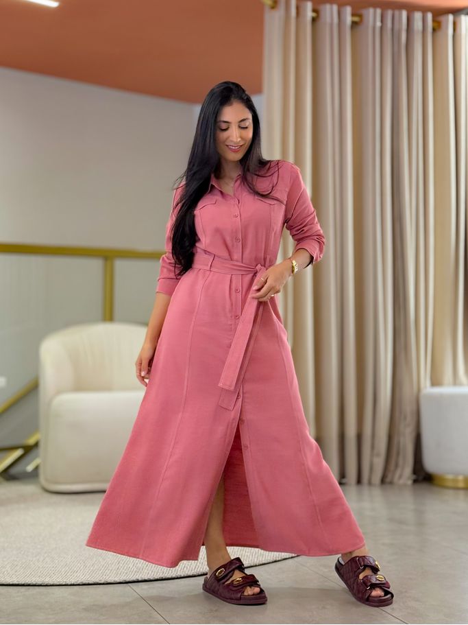 Vestido Luciana Rose