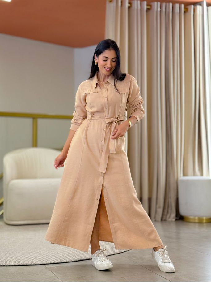 Vestido Luciana Nude