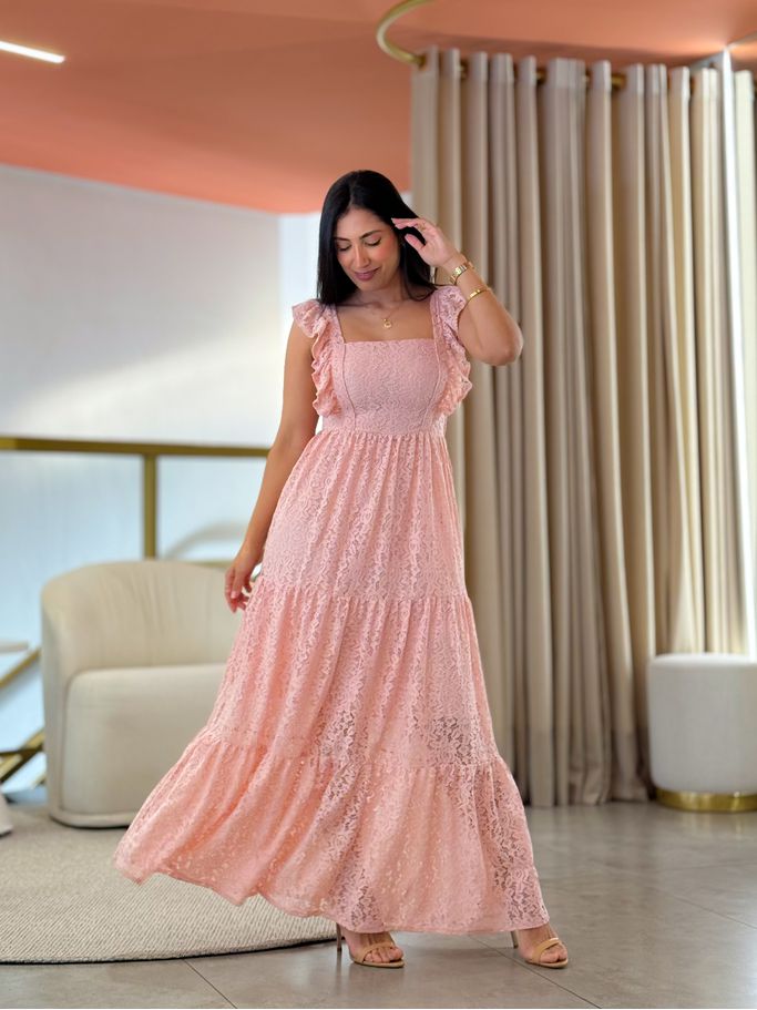 Vestido Daiara Rosa Bebe