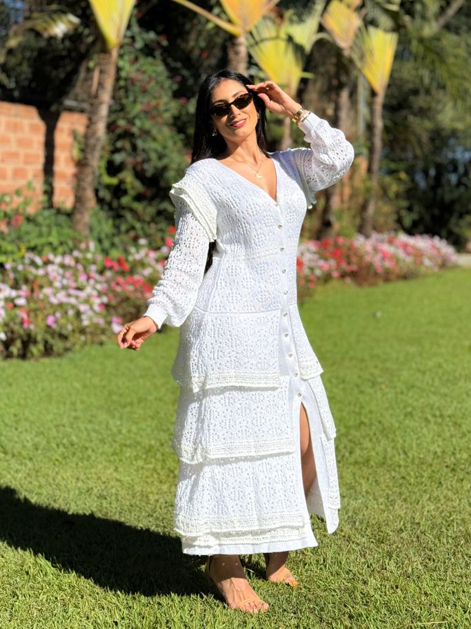 Vestido Alicia Branco