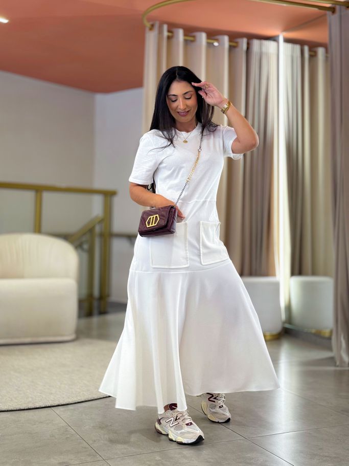 Vestido Diana Branco