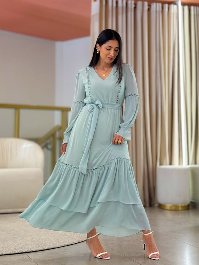 Vestido Luna Verde