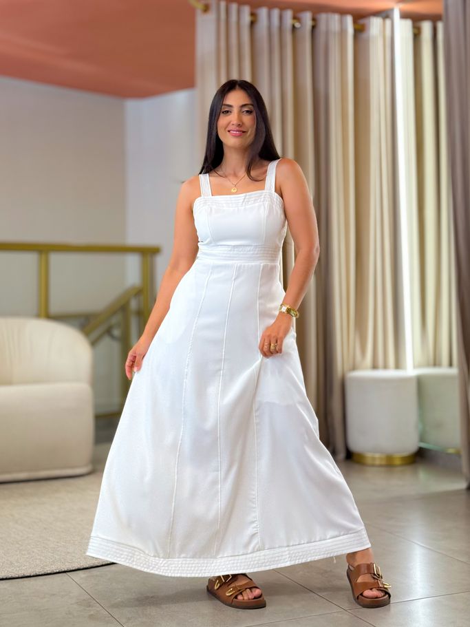 Vestido Naiara Branco