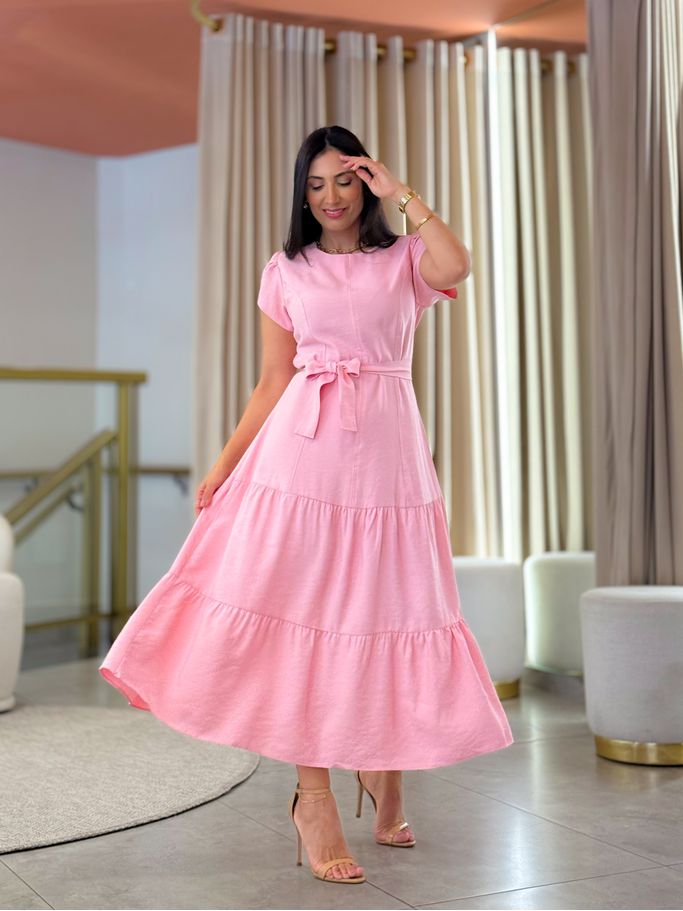 Vestido Livia Rosa Bebe