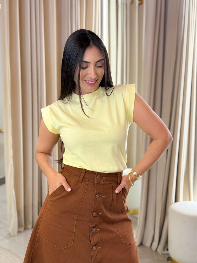 Blusa Sandy Amarelo