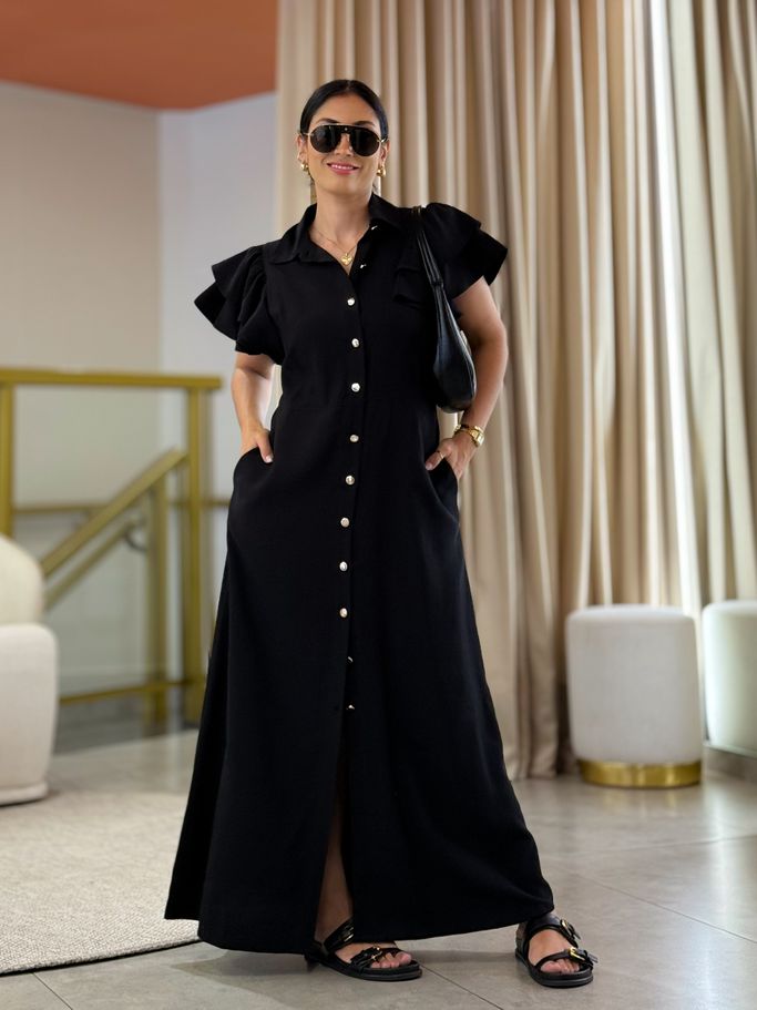 Vestido Celia Preto