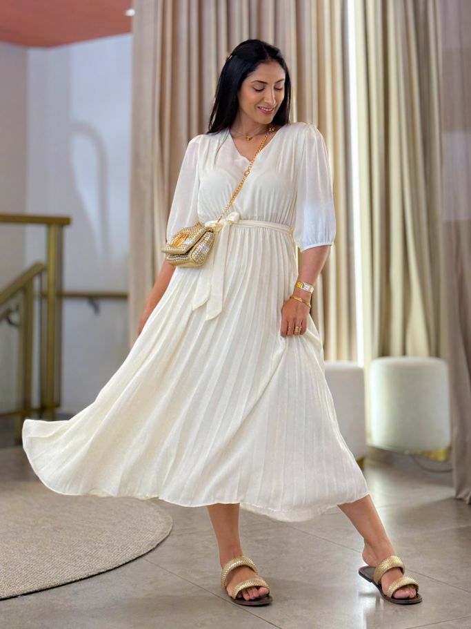 Vestido Eduarda Off White