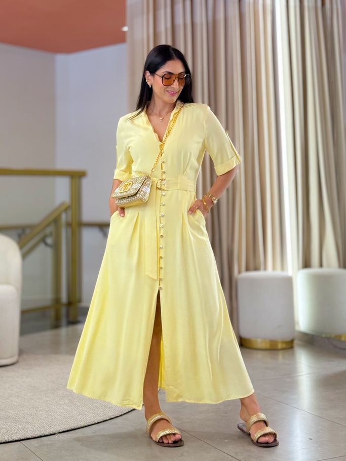Vestido Marisa Amarelo