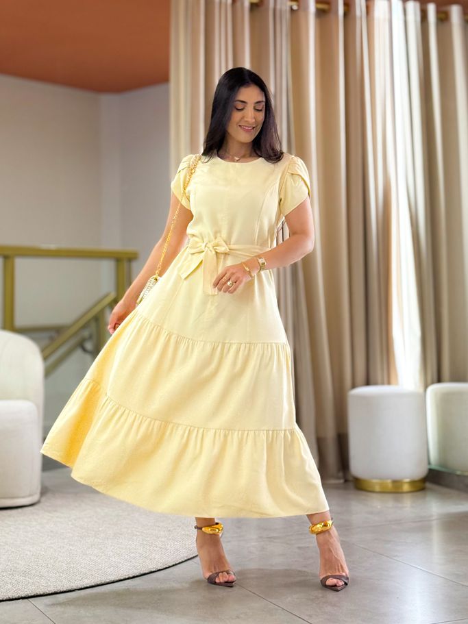 Vestido Livia Amarelo