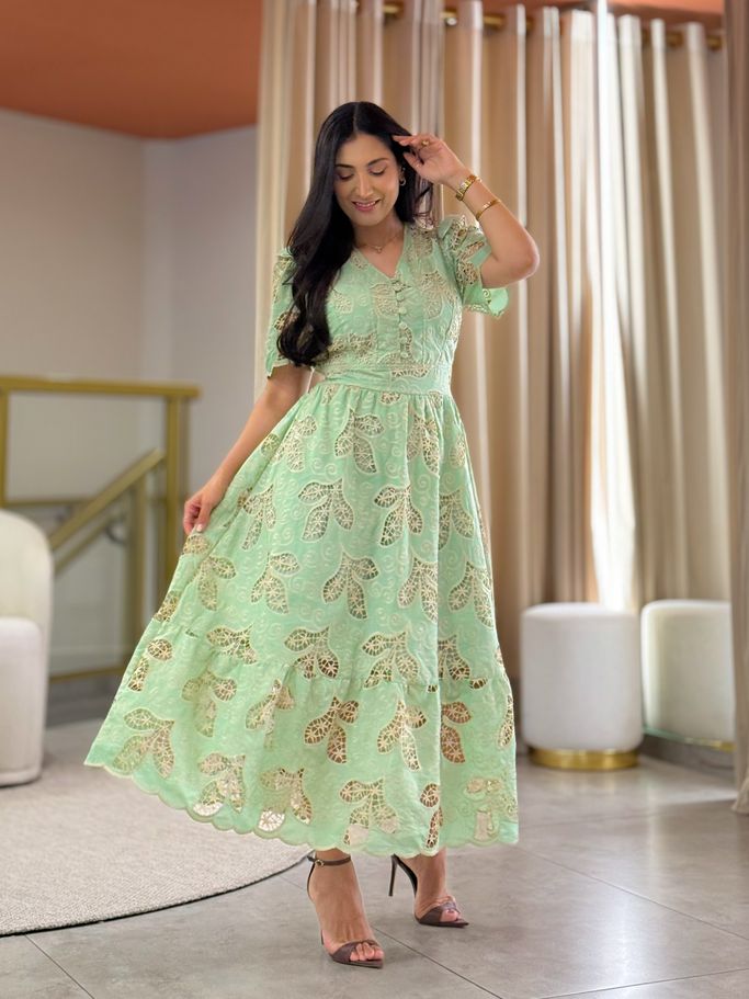 Vestido Nivia Verde
