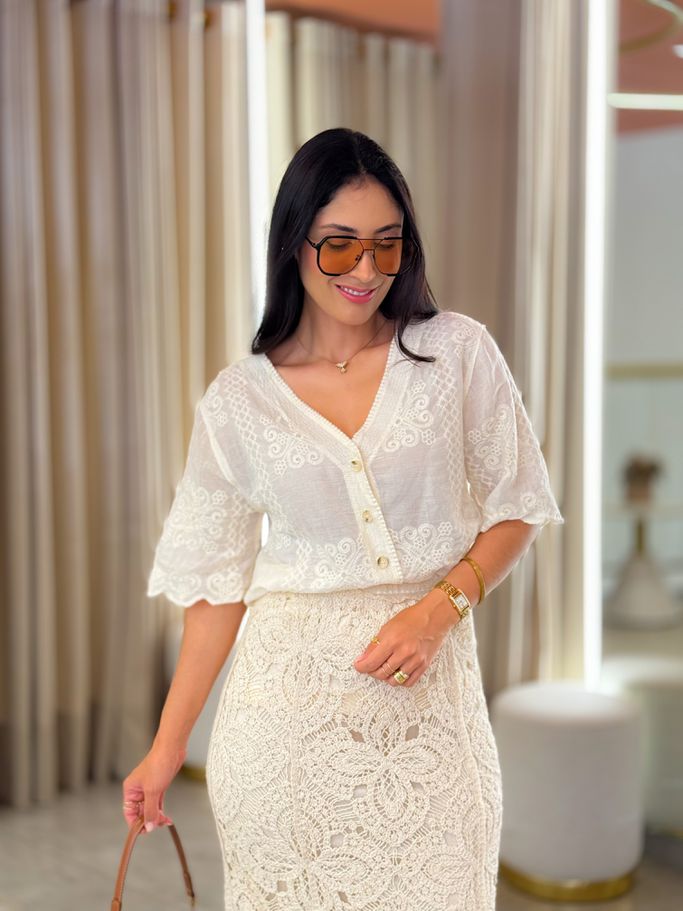 Blusa Sofia Creme