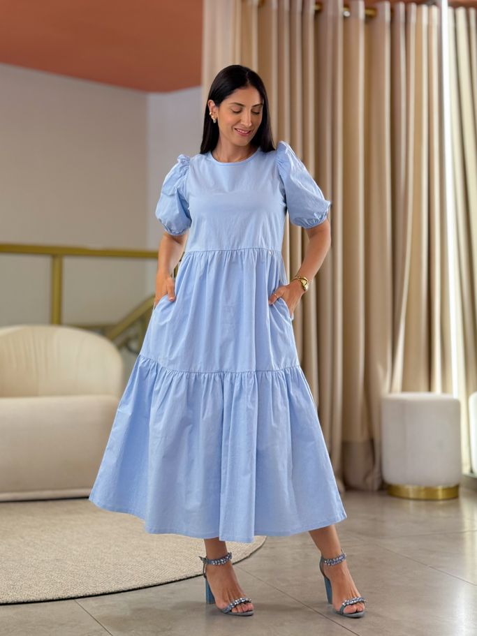 Vestido Zara Azul