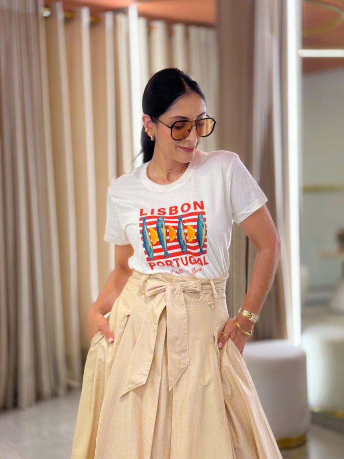 T-shirt Portugal Off White