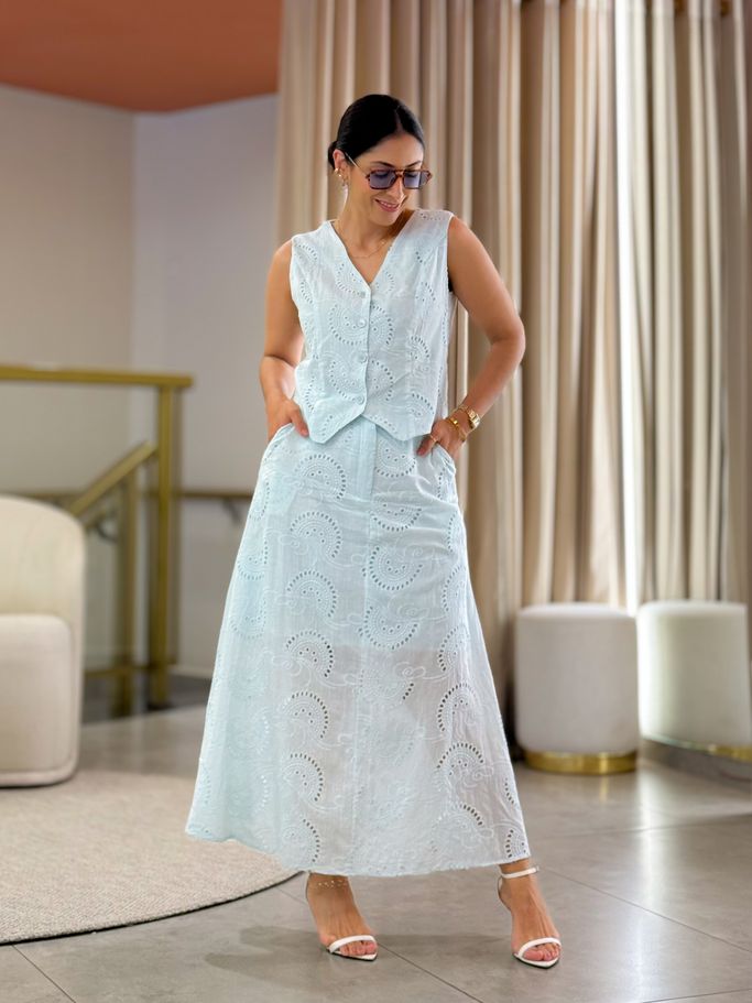 Conjunto Eliana Azul Tiffany