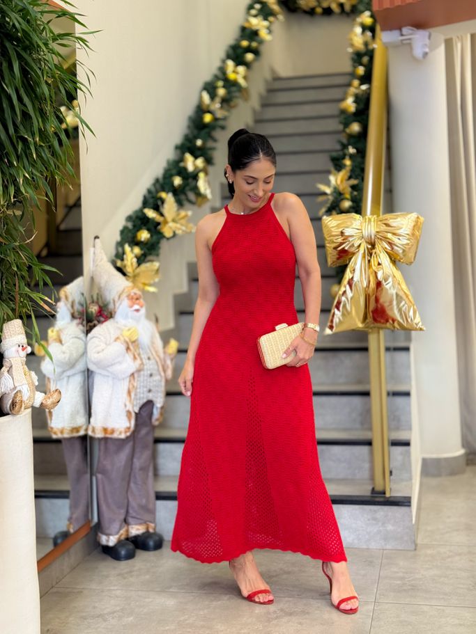 Vestido Tais Vermelho