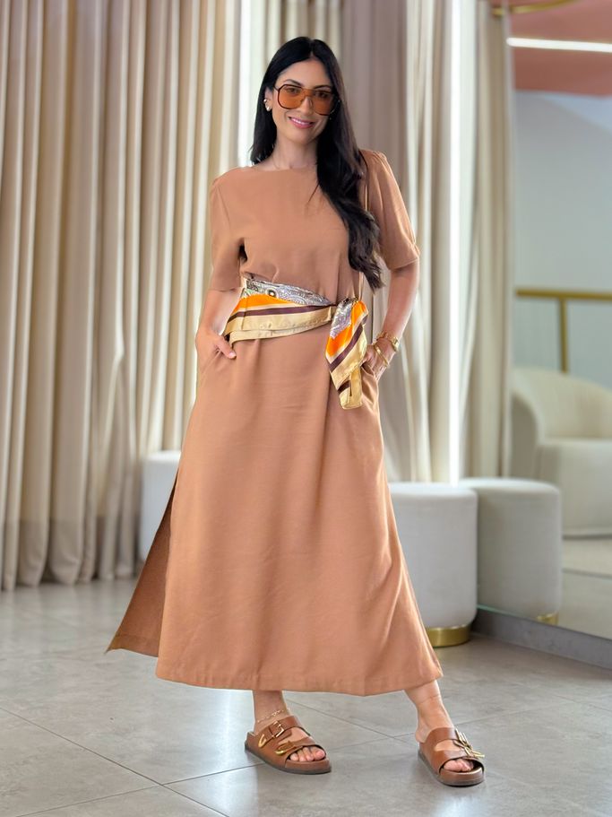 Vestido Jade Cappuccino