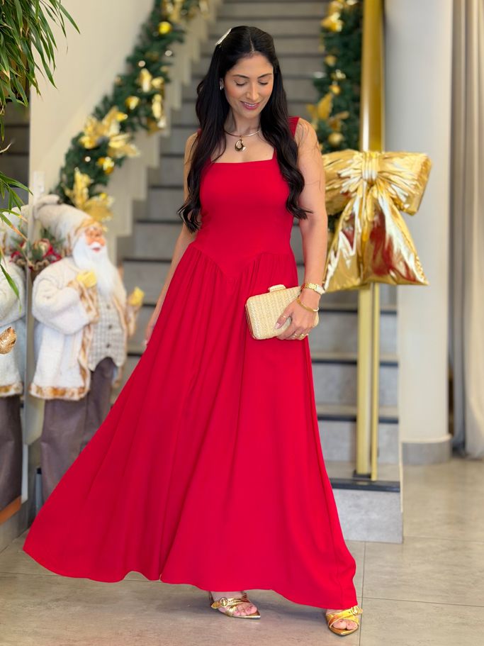 Vestido Ariane Vermelho
