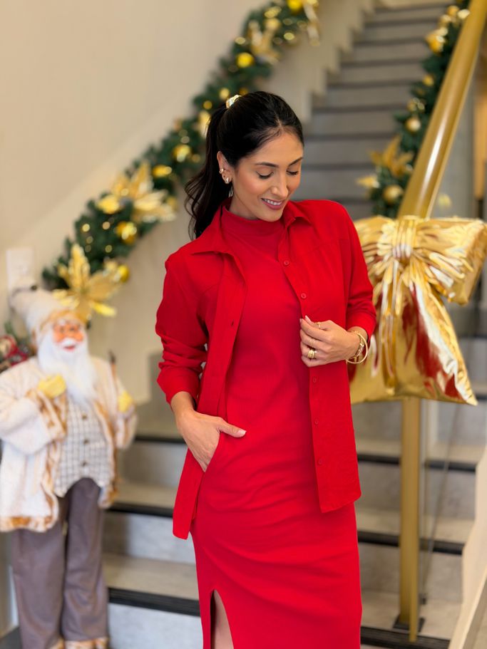 Camisa Mari Vermelha