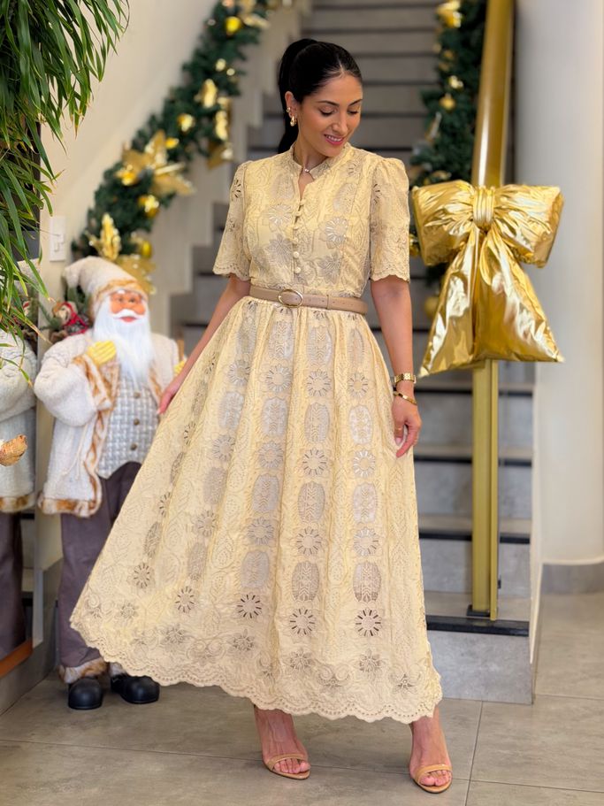 Vestido Grazi Amarelo