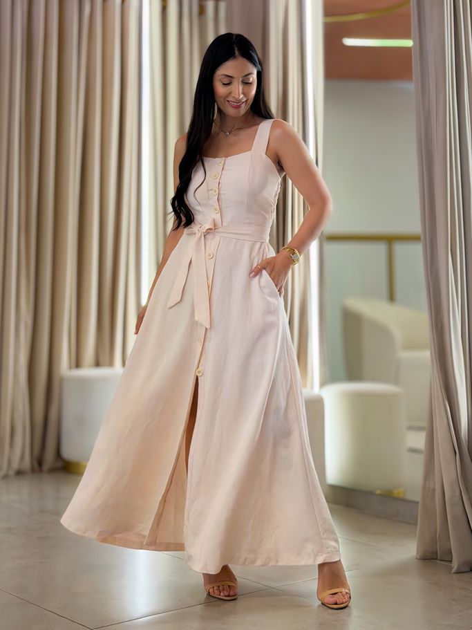 Vestido Ana Creme