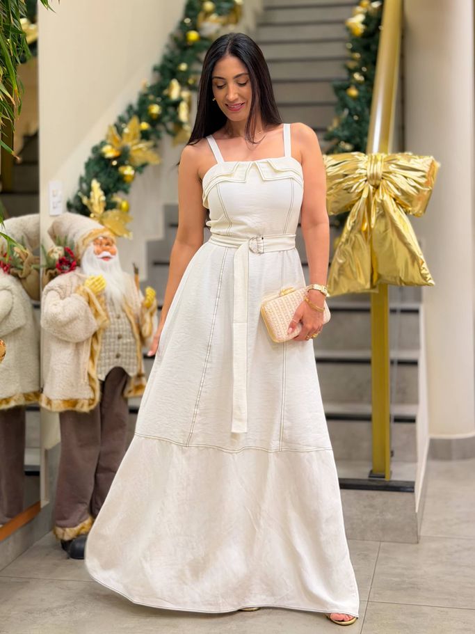 Vestido Lais Off White