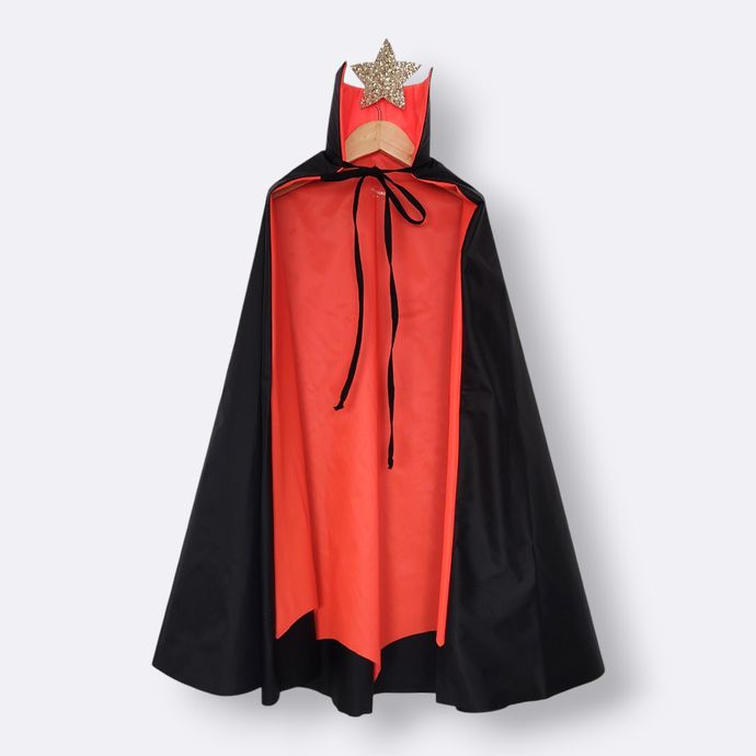 Capa vampiro laranja